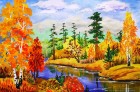 ​Министерство природы Калужской области объявило конкурс рисунков «Краски осени»